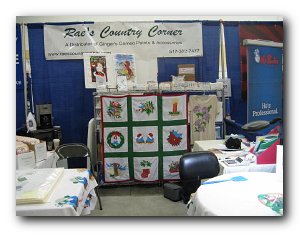 Rae's Country Corner Fair Booth at Jackson 2008