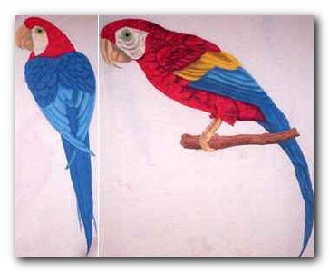 Transfer T4511 Parrots