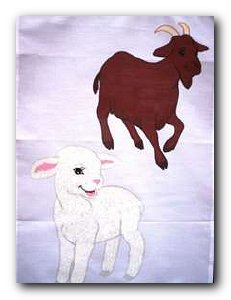 Transfer T4589 Goat & Lamb