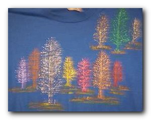 Transfer #4651 Sparkling Trees