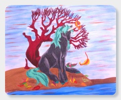 Mythological Creatures Quilt - 2011 02