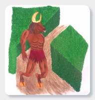 Mythological Creatures Quilt - 2011 08