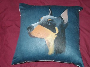 Doberman Pillow